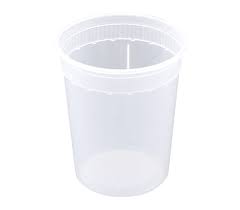 32 oz Heavy Deli Container Bulk PP 11444UP
