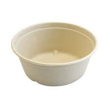 [46016D500PLS] 16 oz Round Squat Bowl Bagasse