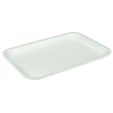 [25SWHITE] Foam Tray 25S White 15x8x.75"